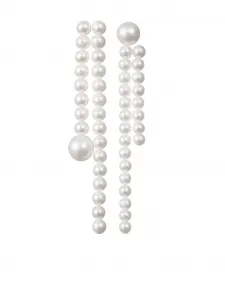 Серьги La Valse из переработанного желтого золота с жемчугом Sophie Bille Brahe, золотой