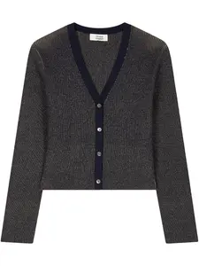 Кардиган с V-образным вырезом Tomboy, синий