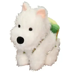 Плюшевая кукла милого щенка вест хайленд уайт терьера высотой 25 см Gollum