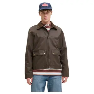 Куртка Jack & Jones Bedford Waxed Rebel, коричневый
