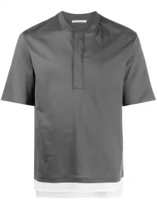 Футболка с короткими рукавами Low Brand, серый