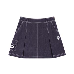 CASTELBAJAC Повседневная короткая юбка осень женская navy blue