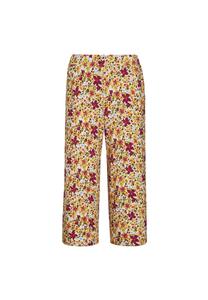 Короткий размер: брюки Louisa с привлекательным принтом и мягкой драпировкой. Goldner, мультиколор