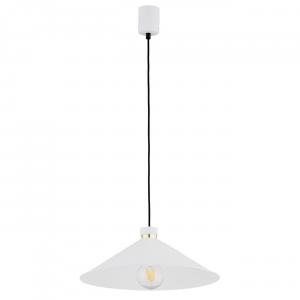 Подвесной светильник 103x40x40 см, белый/золотой