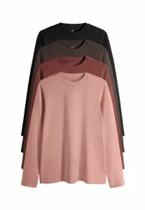 Комплект из 4 футболок с длинным рукавом стандартного кроя The Set, Multi