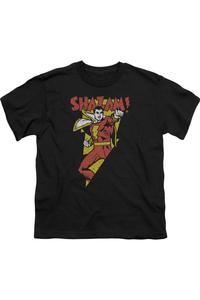 Футболка с коротким рукавом DC Comics In Bolt для детей Gildan, черный