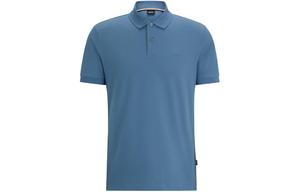HUGO BOSS Синяя поло для мужчин