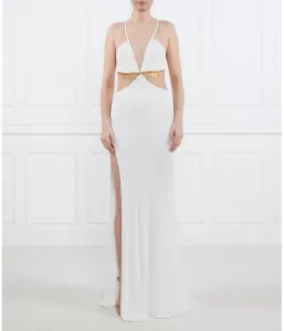 Платье Elisabetta Franchi, белый