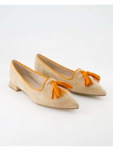 Terry Бежевые балетки