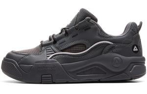 Кроссовки PEAK State Pole Roaming Skateboarding Shoes Women's Low-top Dark Gray, темно-серый