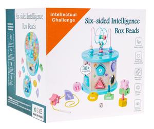 Образовательный Деревянный Мультикуб 4В1 Для Детей Inna marka