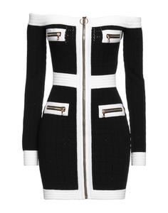 Мини-платье Balmain, черный