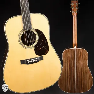 Martin Custom Shop HD-28 из елового дерева Адирондак и индийского палисандра / Новинка 2025 года