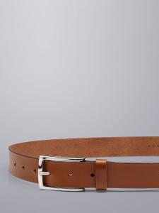 Кожаный ремень чинос Charles Tyrwhitt, тан