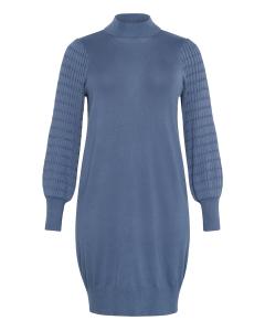 Вязаное платье KAFFE CURVE Lini, синий