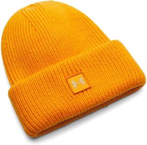 Under Armour мужская ребристая шапка Halftime, (793) Squad Orange/Field Khaki