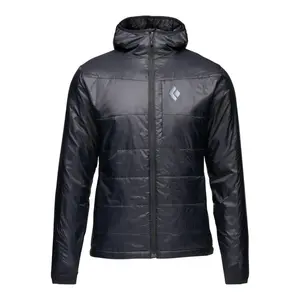 Толстовка с капюшоном утепленная Black Diamond, Black