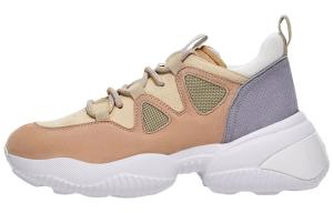 HOGAN Низкие повседневные туфли Nteraction H568 Allacciato, женские, коричневые