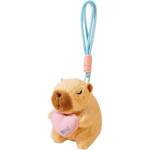 Очаровательная и милая плюшевая кукла-брелок капибара высотой 13см BALITU