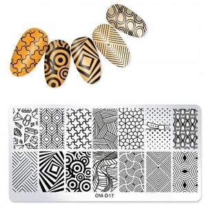 Пластина для штампа для ногтей, Tojato