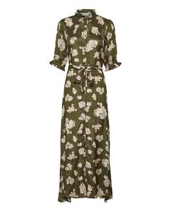 Платье-рубашка Kaffe Velana, оливковый