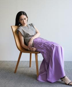 присборенная юбка