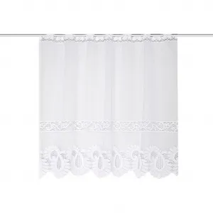 Шторная гардина Heine, проходной стержень, 1 шт. Heine Home, белый