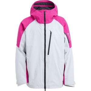 Куртка для лыж мужская AK CYCLIC GORE TEX 2L BURTON, beyy berry красный/серый cloud-w26