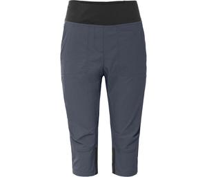 BERGSON Походные брюки 3/4, легкие, эластичные, прочные, серые