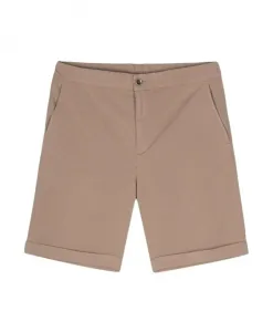 Шорты-Бермуды Hellbraune baumwoll Peserico, бежевый