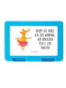 Mr. & Mrs. Panda Ланч-бокс «Лиса-балерина» с надписью белым цветом