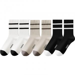 Унисекс носки Mid Calf WARRIOR, experience 3 pack[белый+черный+хаки]