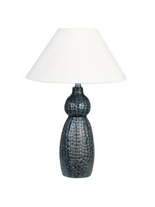 Настольные лампы MATINA сине-белого цвета - (Ш) 40 x (В) 60 x (Д) 40 см