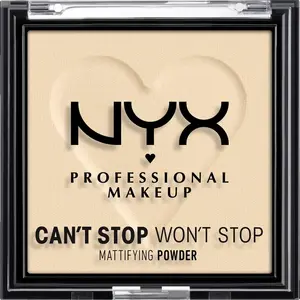Пудра NYX Professional MakeUp Can’t Stop Won’t Stop Mattifying Powder 02 Light