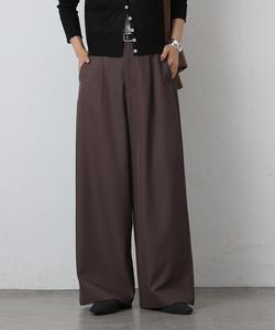 Широкие брюки с одной складкой Colony 2139, цвет Brown