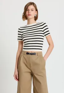 Полосатая футболка с принтом Calliope, Var Ultrablack