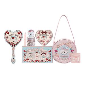 FlowerKnows Naiwa Little Shop набор матовой косметики: тональная помада, тени для век и румяна Flower Knows