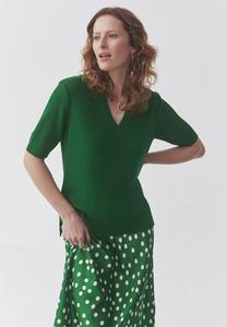 Поло HAZEL TATUUM, темно-зеленый