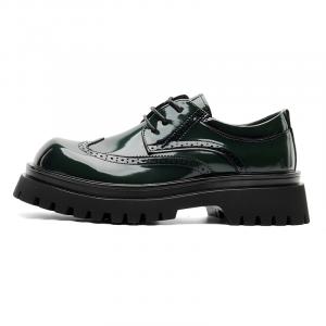 MUYI Мужские повседневные кроссовки низкие черно-зеленые, цвет Green[Men's]