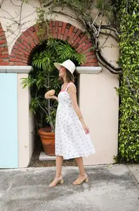 Платье RicRac Wendy в цвете «Белые розы» Duffield Lane