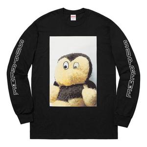 Футболка fw18 mike kelley ahhyouth ls black tee Supreme, черный