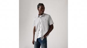 Рубашка классического стандартного кроя с коротким рукавом Levi's, Duffel Bag - Grey