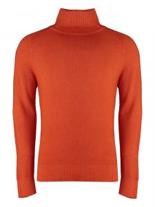 Свитер с высоким воротом Malo, оранжевый