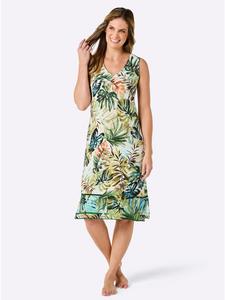 Летнее платье с принтом шампанского и бензина Comodo