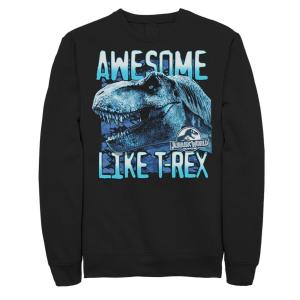 Мужской свитшот Jurassic World Two Awesme Lke T-Rex Licensed Character