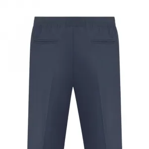 DIOR Вязаные спортивные брюки мужские Marine Blue Moderate Slim Fit