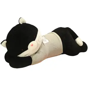 Свитер Cute Cat Dolls плюшевая кукла высота 80cm/100cm/130cm/160cm MENGGEGE, черный