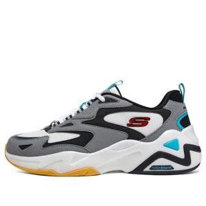 Кроссовки d'lites hyper burst sneakers 'grey white multi' Skechers, серый