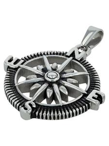 Adeliás Мужской кулон из нержавеющей стали серебристого цвета