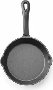 Чугунная сковорода , черная, 165 x (В)35 мм HENDI